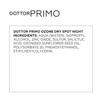 Двухфазный лечебный концентрат ОЗОН СПОТ НАЙТ для локальных воспалений (SOS-препарат) DOTTOR PRIMO ACNE CONTROL OZONE SPOT NIGHT, 10 мл