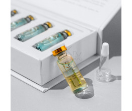 DERM ACNE CONTROL MESO BOOSTER AMPOULE. Гелевый бустер-концентрат с Биотином и Салициловой кислотой для работы с акне и постакне. Ампула 5 мл