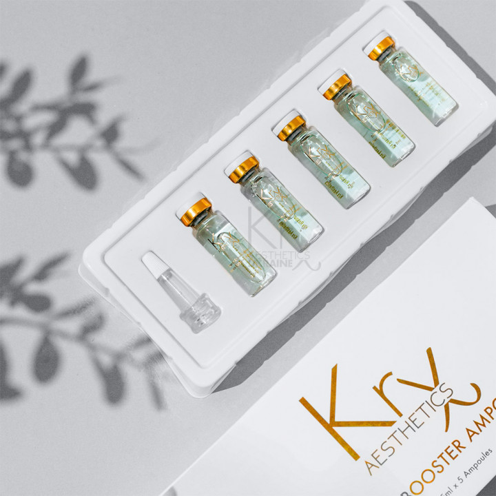 DERM ACNE CONTROL MESO BOOSTER AMPOULE. Гелевый бустер-концентрат с Биотином и Салициловой кислотой для работы с акне и постакне. Бокс из 5 ампул х 5 мл