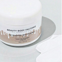 INTENSIVE WHITENING PEELING. Отбеливающая пилинг-паста «взбитые сливки» с папаином и рисовой пудрой для лица и тела, 250 мл