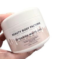 INTENSIVE WHITENING PEELING. Отбеливающая пилинг-паста «взбитые сливки» с папаином и рисовой пудрой для лица и тела, 250 мл