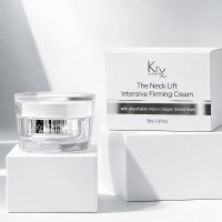 NECK LIFT CREAM. Интенсивный анти-эйдж крем для шеи и декольте с 6-ю видами растворимого Микроколлагена (коллагеновые нити) и 22-мя активными ингредиентами для клеточного омоложения, 50 гр