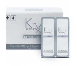 REPAIR CREAM. Крем-репаратор в индивидуальных саше в виде бальзама с системой увлажнения 24Н с маслом Ши и 10 ботаникал экстрактами для восстановления кожи после пилингов, мезотерапии, татуажа. Бокс из 100 саше по 0,8 гр
