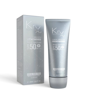 CLINICAL SKIN FILTER TINTED SUNSCREEN SPF 50 PA+++. Солнцезащитный крем-флюид с тинтом, тон темный цвет загара, 30 гр