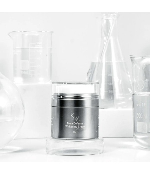 MELA DEFENSE WHITENING CREAM. Отбеливающий интенсив-крем с 5 % Транексамовой кислотой и 3% ингибитором Тирозиназы RiFerm-NPG, 50 гр