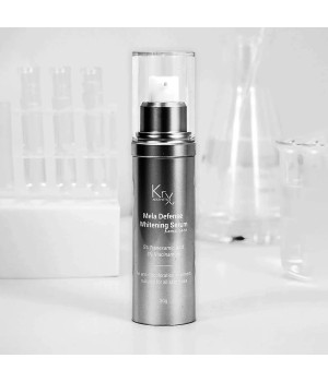 MELA DEFENSE WHITENING SERUM. Отбеливающая активная сыворотка с 5% Транексамовой кислотой и 3% Ниацинамидом, 30 гр