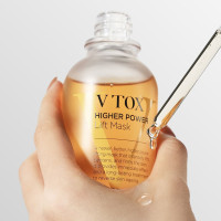 V TOX LIFT MASK. Ультраактивная маска для безинъекционного нитевого лифтинга с 11-ю Пептидами и 6-ю видами Коллагена. Инновационная жидкая формула с трансформацией на коже: высыхание, глянцевый каркас, сильное лифтинговое натяжение, 100 мл