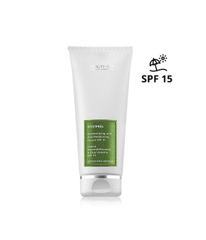 Финальный успокаивающий крем ПОСТПИЛ SPF 15 для всех типов кожи лица BEAUTY SPA POSTPEEL, 200 мл